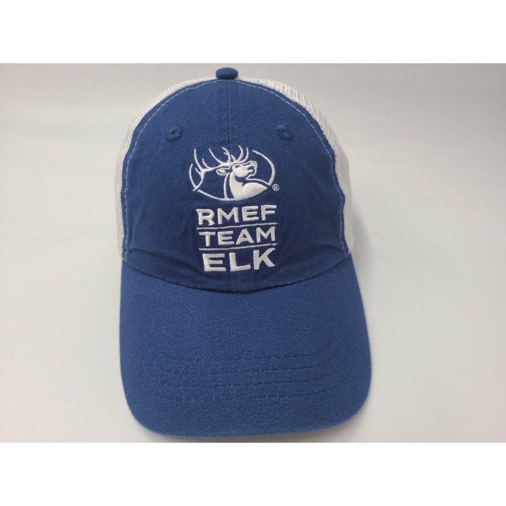 RMEF Rocky Mountain Elk Foundation Team Browning Mesh Trucker Adjustable Hat Cap